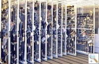 Artefact Collection Pull out storage racks